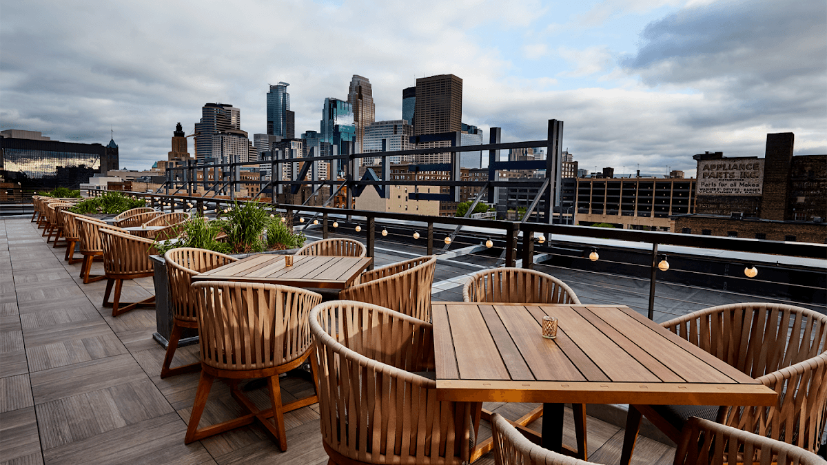 Rooftop at Hewing Hotel — Central Minneapolis, Minneapolis–St. Paul