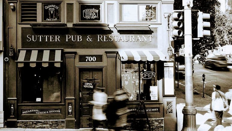 Sutter Pub & Restaurant — Lower Nob Hill, San Francisco