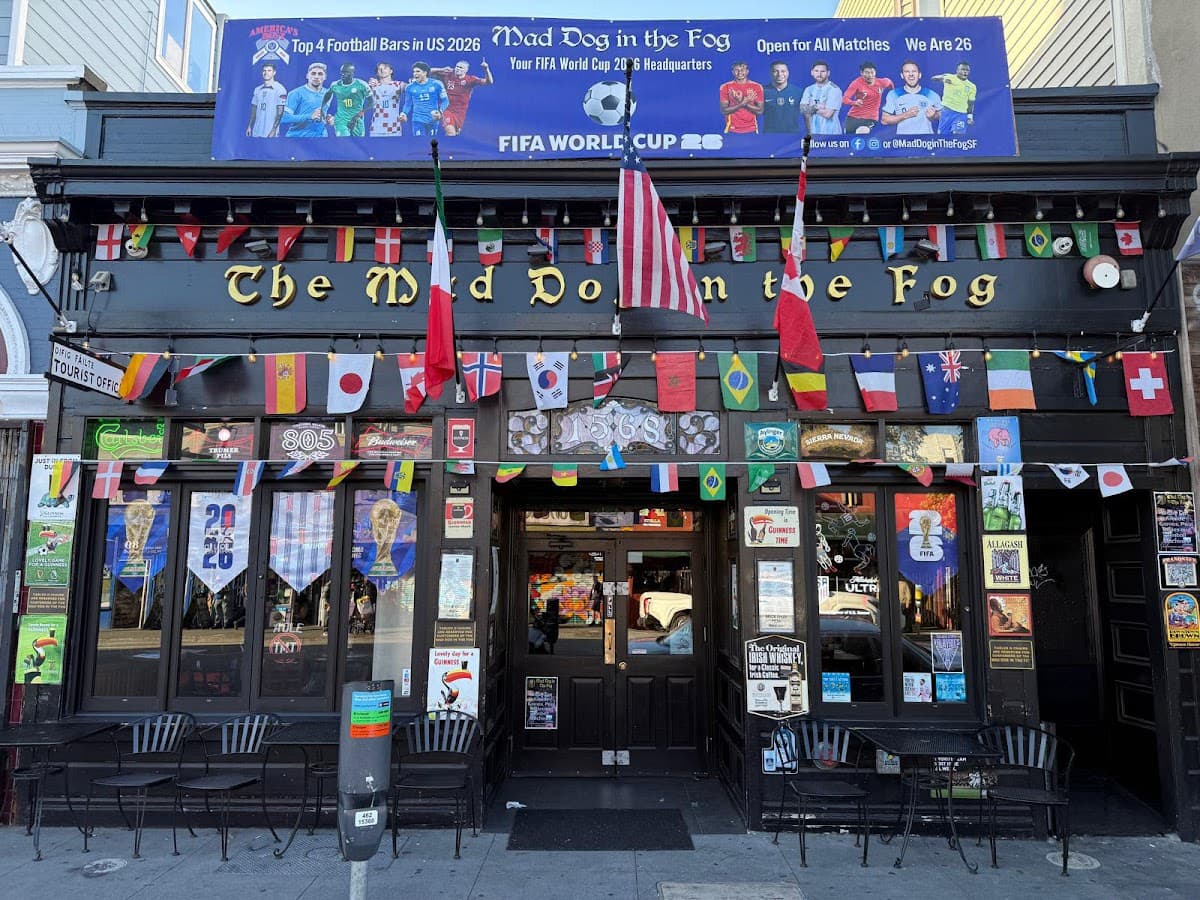 Mad Dog in the Fog — Haight-Ashbury, San Francisco
