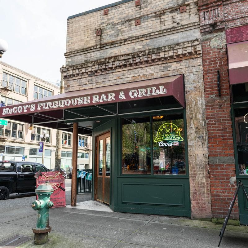 McCoy's Firehouse Bar & Grill — Pioneer Square, Seattle