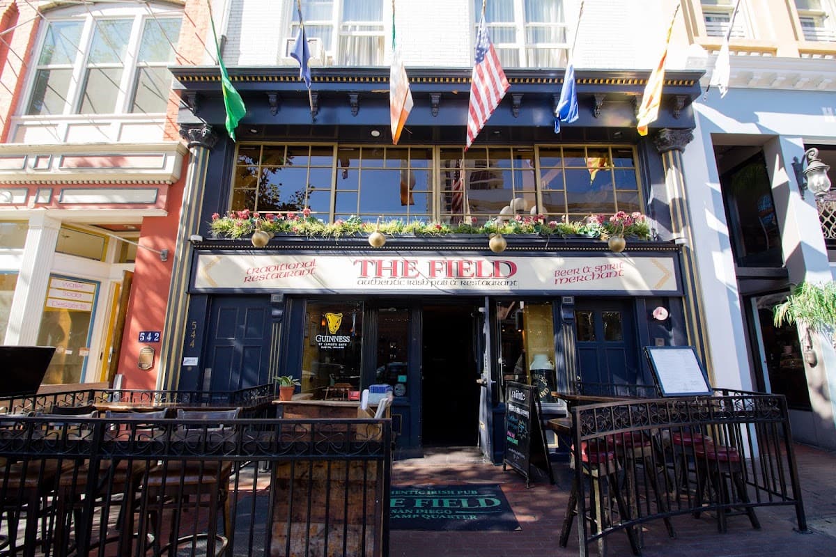 The Field Irish Pub — Gaslamp Quarter, San Diego