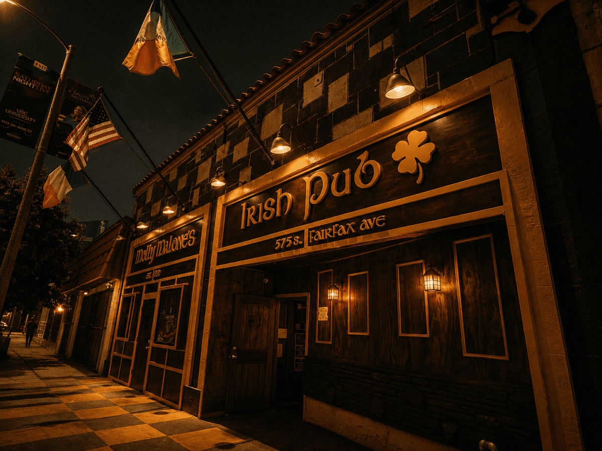 Molly Malone's Irish Pub — Central LA, Los Angeles