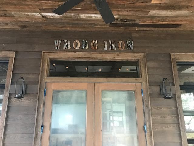Wrong Iron On The Greenway — Mid-City, New Orleans