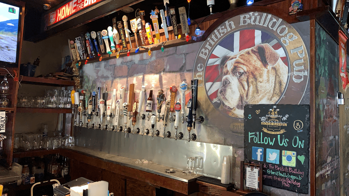 The British Bulldog Pub — Columbia