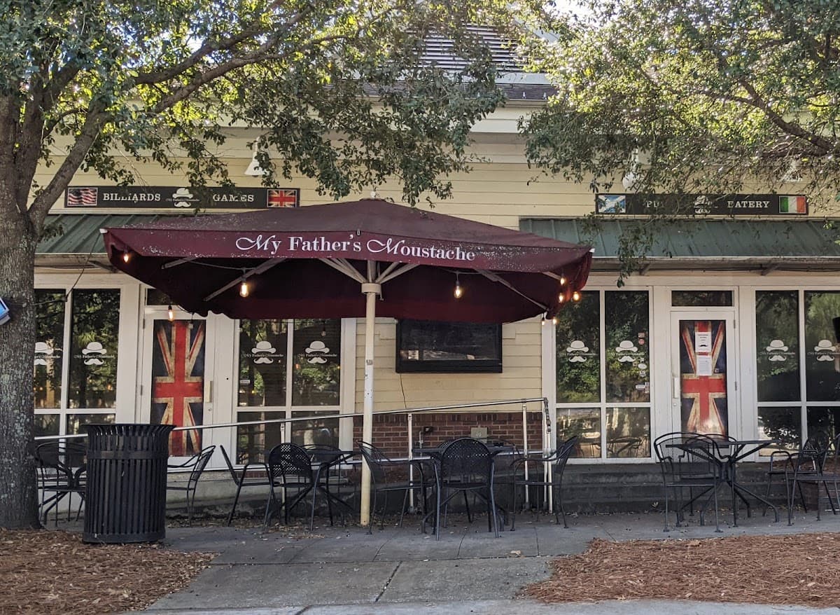 My Father's Moustache | Mt Pleasant British Pub & Restaurant — Charleston