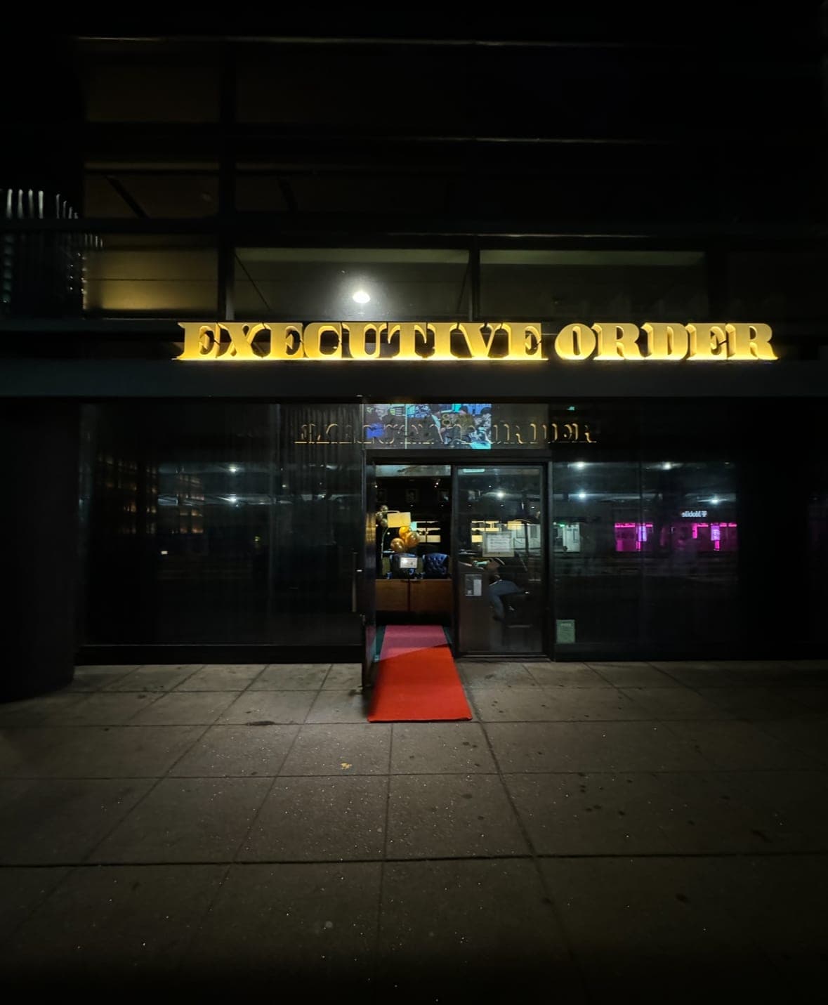 Executive Order Bar & Lounge — Yerba Buena, San Francisco