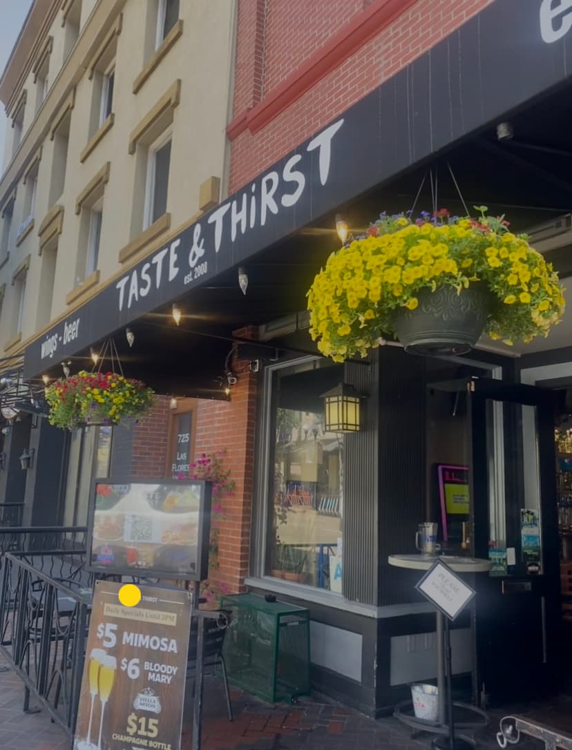 Taste & Thirst — Gaslamp Quarter, San Diego