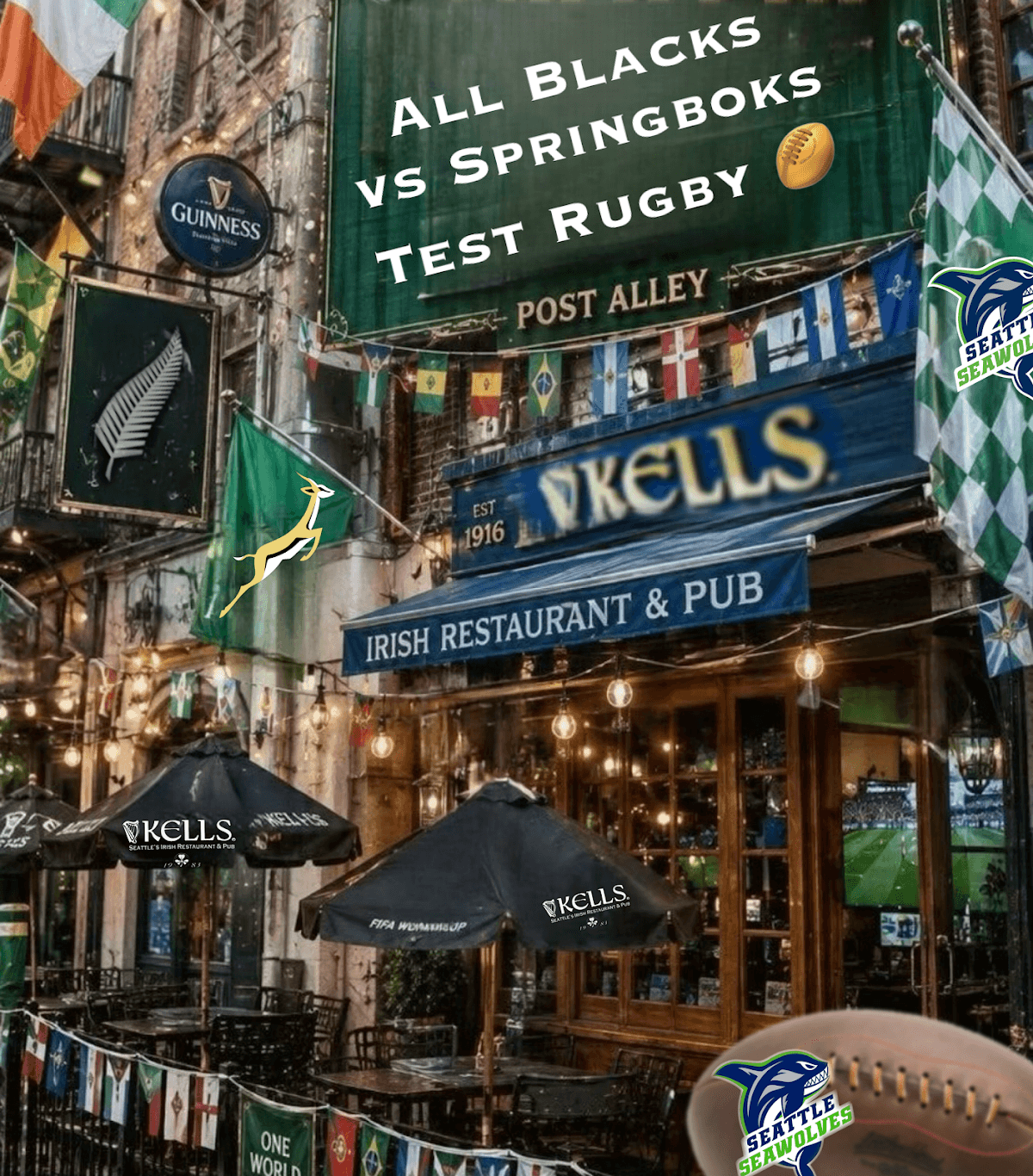 Kells Irish Restaurant & Pub — Downtown Seattle, Seattle